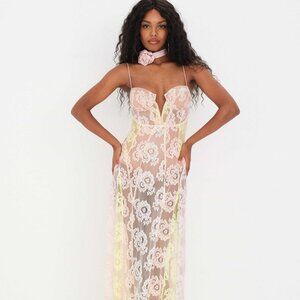For Love And Lemons Blossom Maxi Dress